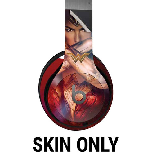 DC Comics Wonder Woman Profile Character Poster Beats Solo 4 Wireless Headphones Skin