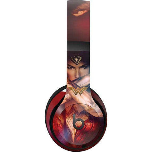 DC Comics Wonder Woman Profile Character Poster Beats Studio Pro Wireless Headphones Skin