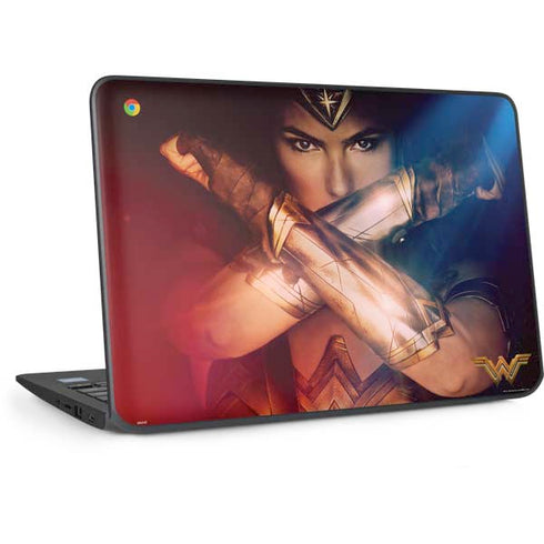 DC Comics Wonder Woman Profile Character Poster HP Chromebook Skin
