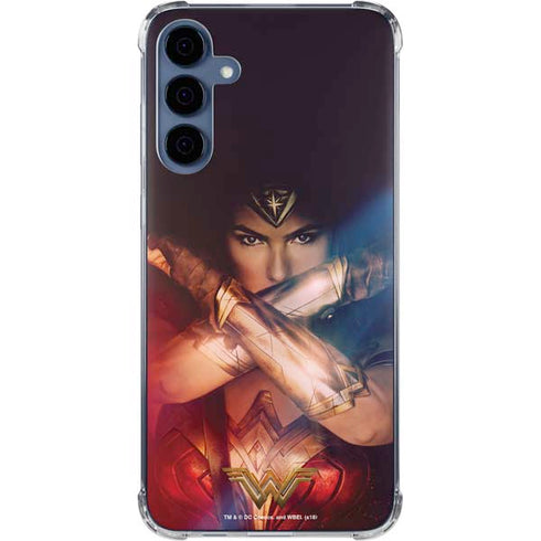 DC Comics Wonder Woman Profile Character Poster Galaxy A55 5G Clear Case