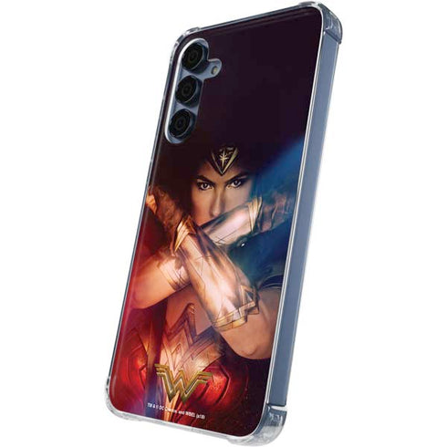 DC Comics Wonder Woman Profile Character Poster Galaxy A55 5G Clear Case