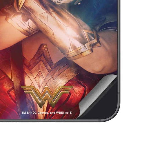 DC Comics Wonder Woman Profile Character Poster Galaxy S25 Plus Skin
