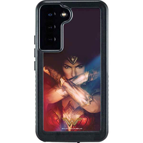 DC Comics Wonder Woman Profile Character Poster Galaxy S24 Plus Waterproof Case