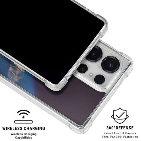 DC Comics Wonder Woman Profile Character Poster Galaxy S26 Ultra Clear Case