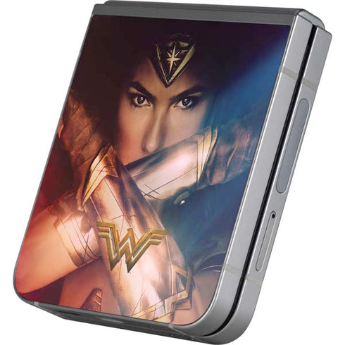 DC Comics Wonder Woman Profile Character Poster Galaxy Z Flip6 Skin