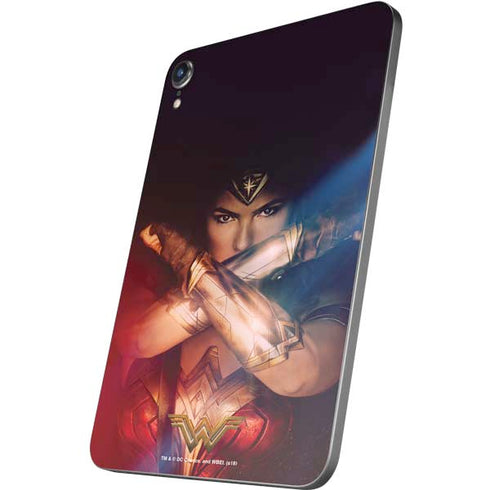 DC Comics Wonder Woman Profile Character Poster Apple iPad Mini Skin