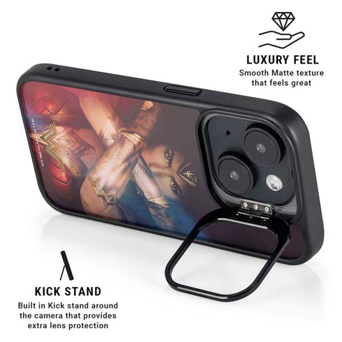 DC Comics Wonder Woman Profile Character Poster iPhone 13 Kickstand Case