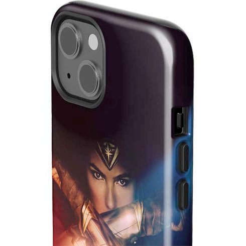 DC Comics Wonder Woman Profile Character Poster iPhone 15 Impact Case