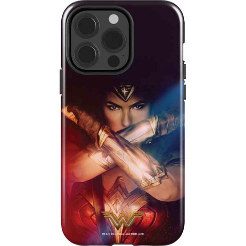 DC Comics Wonder Woman Profile Character Poster iPhone 15 Pro Impact Case