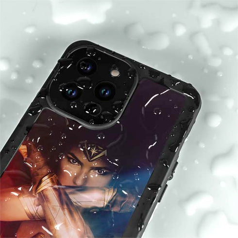 DC Comics Wonder Woman Profile Character Poster iPhone 15 Pro Waterproof Case