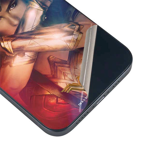 DC Comics Wonder Woman Profile Character Poster iPhone 15 Skin