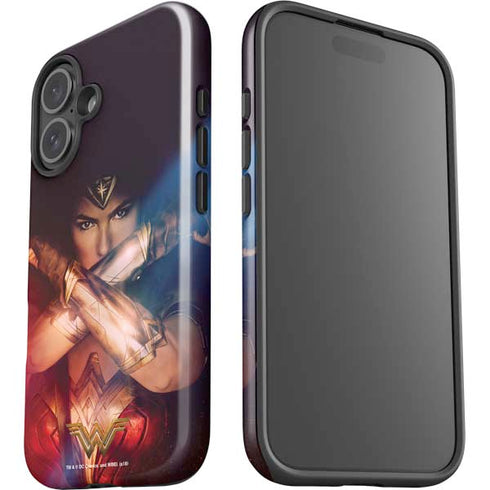 DC Comics Wonder Woman Profile Character Poster iPhone 16 Impact Case