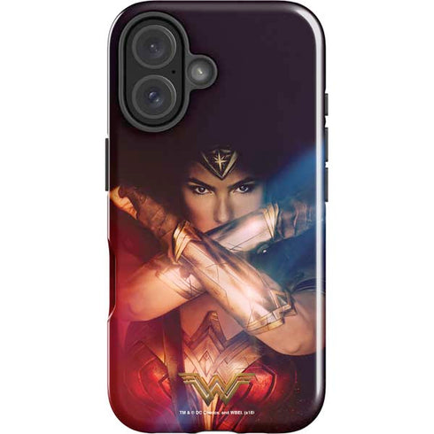DC Comics Wonder Woman Profile Character Poster iPhone 16 Plus Impact Case