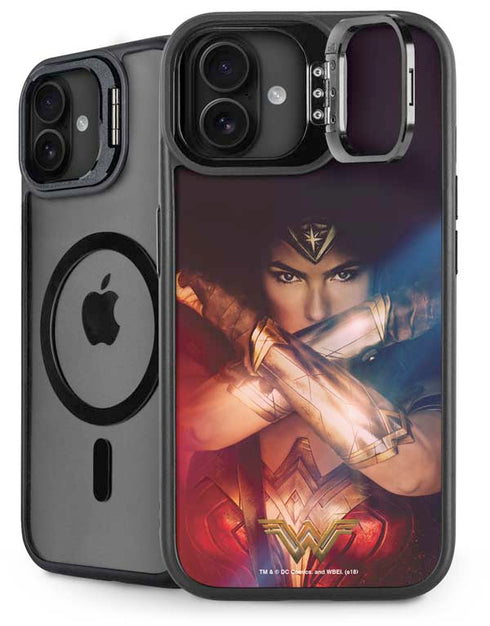 DC Comics Wonder Woman Profile Character Poster iPhone 16 Plus Kickstand Case