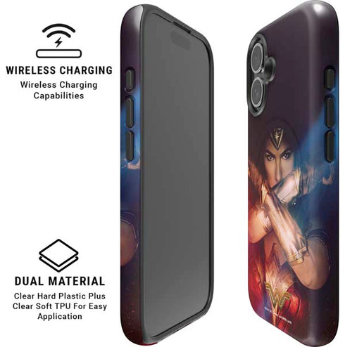 DC Comics Wonder Woman Profile Character Poster iPhone 16 Plus Magsafe Impact Case
