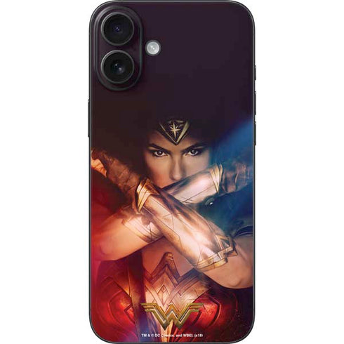 DC Comics Wonder Woman Profile Character Poster iPhone 16 Plus Skin