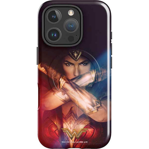 DC Comics Wonder Woman Profile Character Poster iPhone 16 Pro Magsafe Impact Case