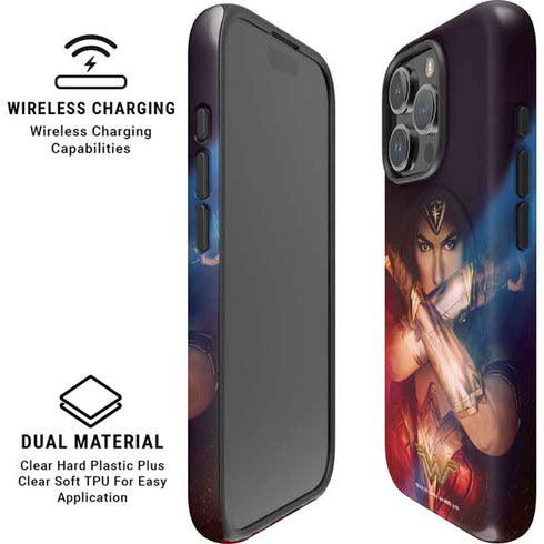 DC Comics Wonder Woman Profile Character Poster iPhone 16 Pro Magsafe Impact Case