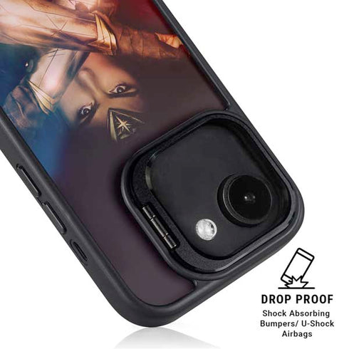 DC Comics Wonder Woman Profile Character Poster iPhone 16e Kickstand Case