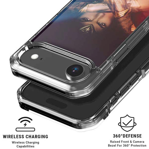 DC Comics Wonder Woman Profile Character Poster iPhone 17 Air Clear Case