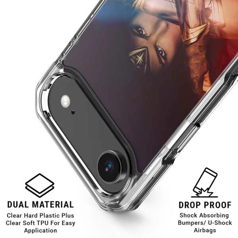 DC Comics Wonder Woman Profile Character Poster iPhone 17 Air Clear Case