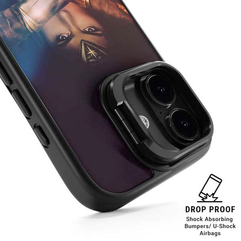 DC Comics Wonder Woman Profile Character Poster iPhone 17 Kickstand Case