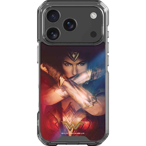 DC Comics Wonder Woman Profile Character Poster iPhone 17 Pro Clear Case