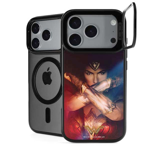 DC Comics Wonder Woman Profile Character Poster iPhone 18 Pro Kickstand Case