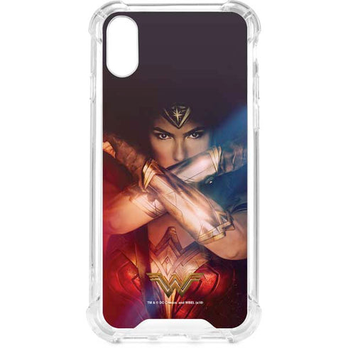 DC Comics Wonder Woman Profile Character Poster iPhone XS Clear Case