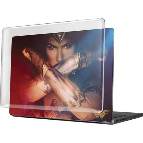 DC Comics Wonder Woman Profile Character Poster MacBook Pro 14in (2021-24) Case plus Skin