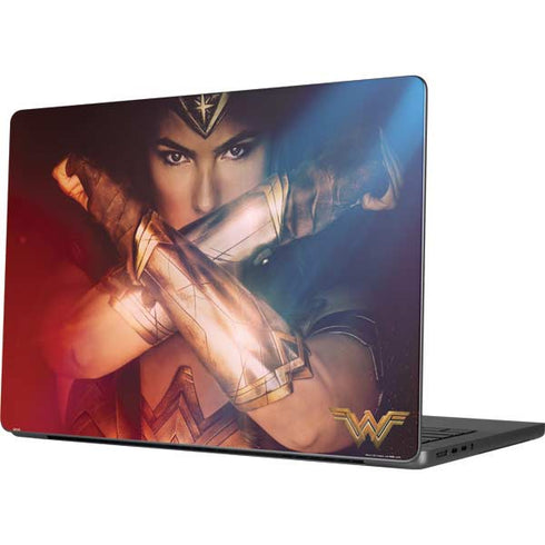 DC Comics Wonder Woman Profile Character Poster Apple MacBook Pro 14-inch Skin