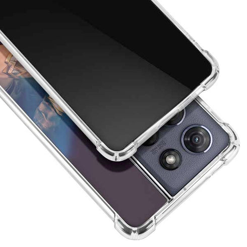 DC Comics Wonder Woman Profile Character Poster Moto G 5G (2025) Clear Case