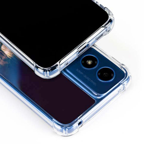 DC Comics Wonder Woman Profile Character Poster Moto G 5G (2024) Clear Case