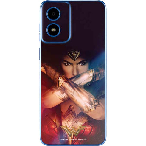 DC Comics Wonder Woman Profile Character Poster Moto G Play 4G (2024) Skin