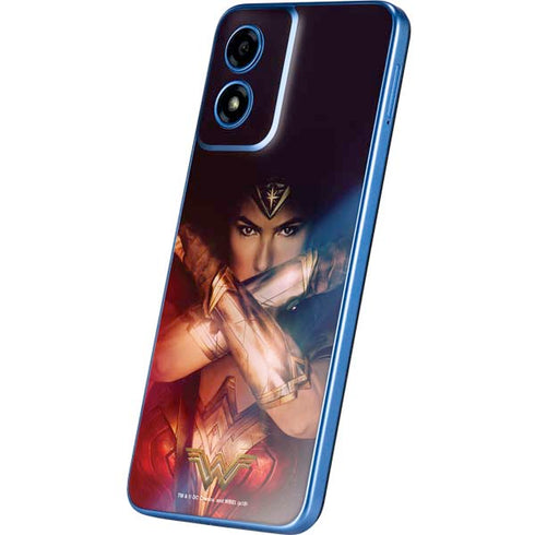 DC Comics Wonder Woman Profile Character Poster Moto G Play 4G (2024) Skin