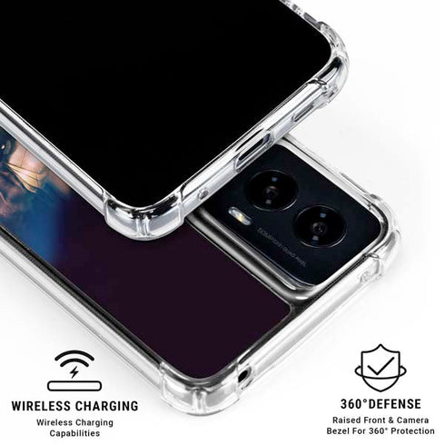 DC Comics Wonder Woman Profile Character Poster Moto G Power 5G (2024) Clear Case