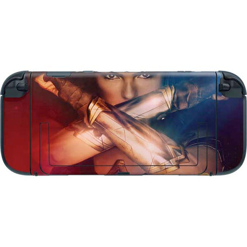 DC Comics Wonder Woman Profile Character Poster Nintendo Switch 2 (2025) with Joy-Con Skin