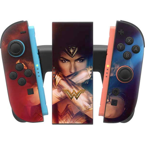 DC Comics Wonder Woman Profile Character Poster Nintendo Switch 2 (2025) Joy-Con Controller Skin