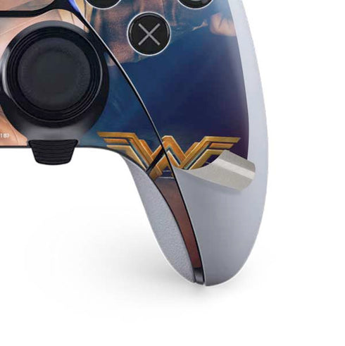 DC Comics Wonder Woman Profile Character Poster PS5 DualSense Edge Pro Controller Skin