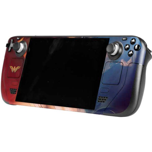 DC Comics Wonder Woman Profile Character Poster Steam Deck Handheld Gaming Computer OLED Skin