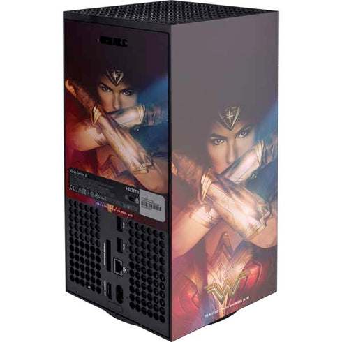 DC Comics Wonder Woman Profile Character Poster XBox Series X Digital Edition Console Skin