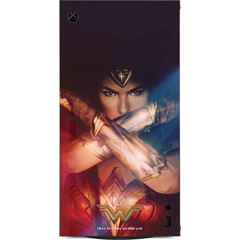 DC Comics Wonder Woman Profile Character Poster XBox Series X Digital Edition Console Skin