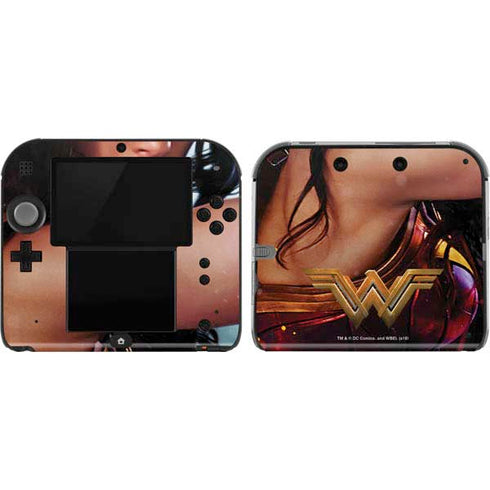 DC Comics Wonder Woman Battle Ready Poster Nintendo Skins