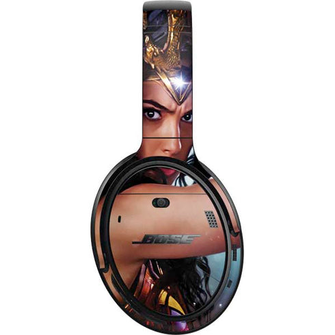 DC Comics Wonder Woman Battle Ready Poster Bose QuietComfort 35 Headphones Skin