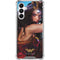 DC Comics Wonder Woman Battle Ready Poster Galaxy A16 5G Clear Case