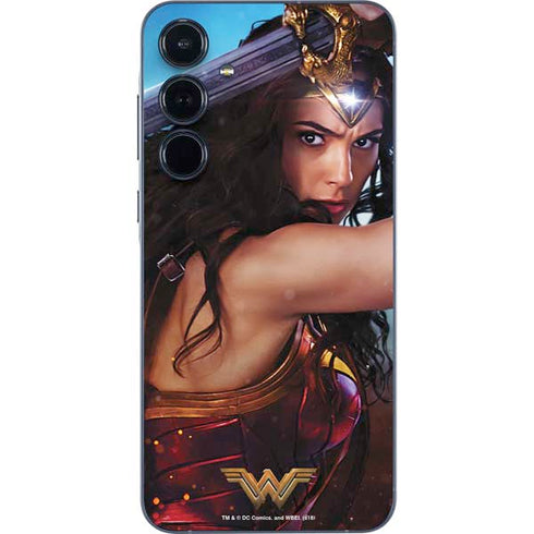 DC Comics Wonder Woman Battle Ready Poster Galaxy A35 5G Skin