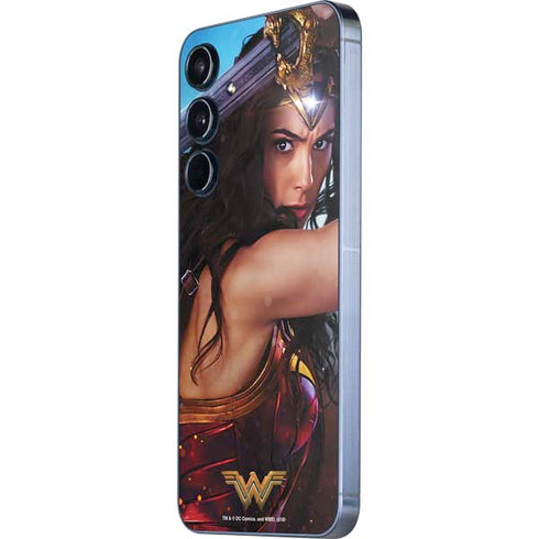 DC Comics Wonder Woman Battle Ready Poster Galaxy A36 5G Skin