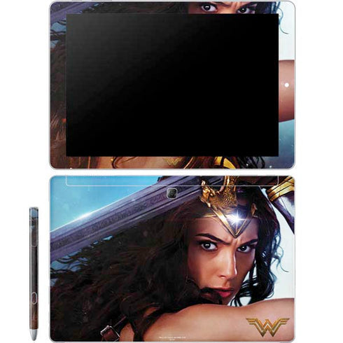 DC Comics Wonder Woman Battle Ready Poster Galaxy Book 12in Skin