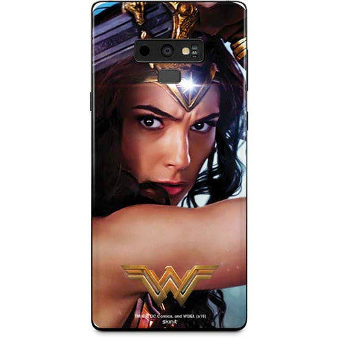 DC Comics Wonder Woman Battle Ready Poster Galaxy Note 9 Skin