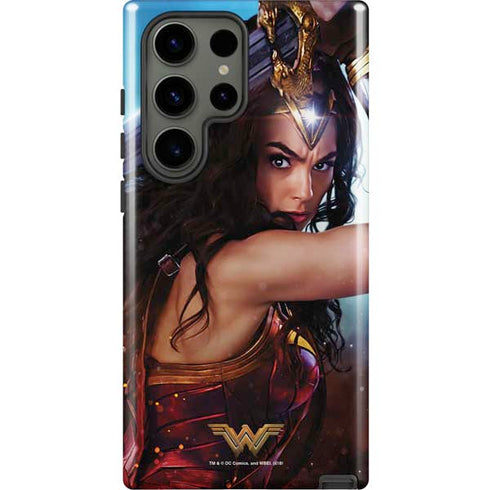 DC Comics Wonder Woman Battle Ready Poster Galaxy S23 Ultra Pro Case